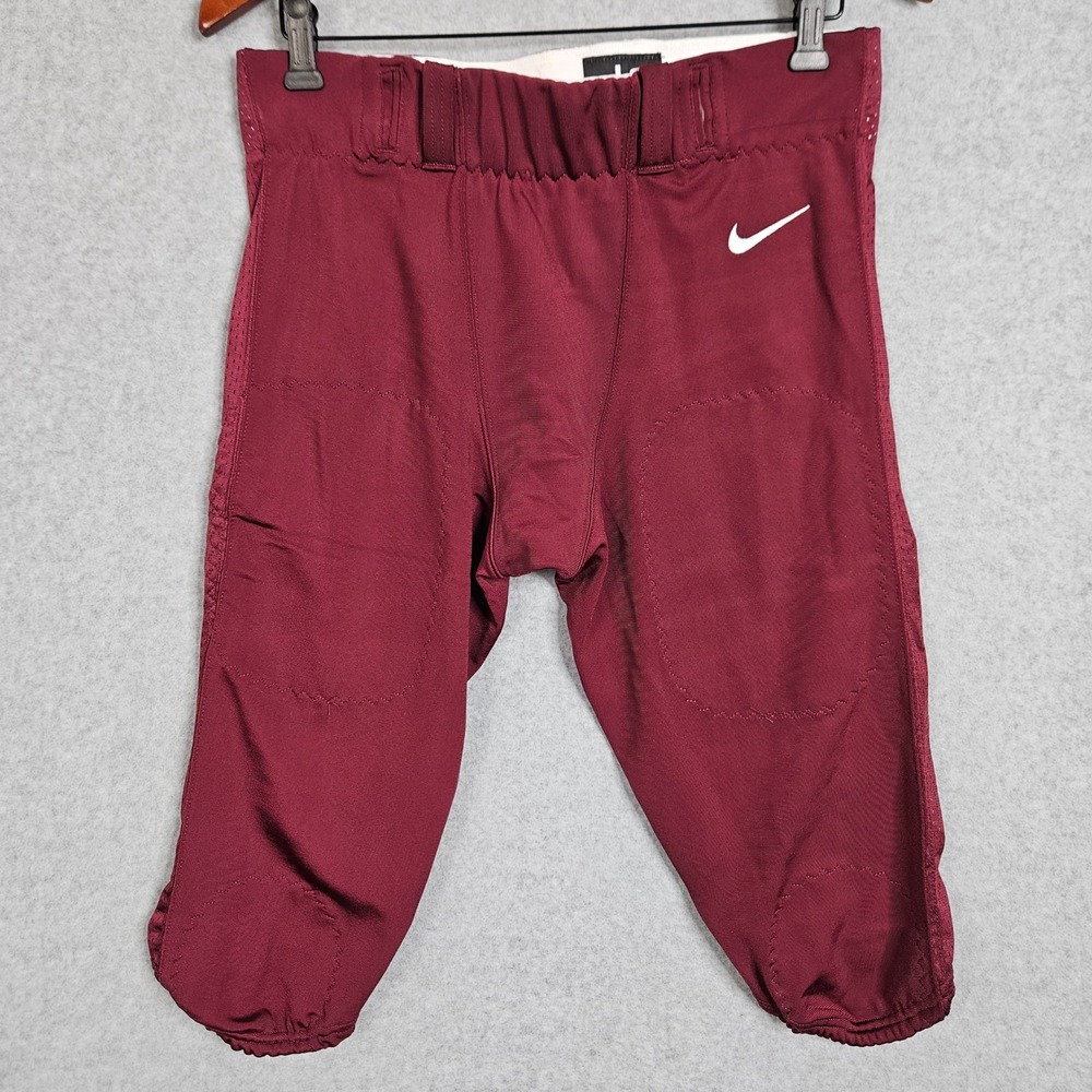 Nike‎ Vapor Team Football Pants Burgundy Men's Size Large 908728-669 New